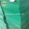 JINBAO colorful 3mm 5mm pp corrugated cupboard plastic sheets